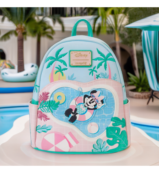 Loungefly: Disney Minnie Mouse Vacation Style Mini Backpack