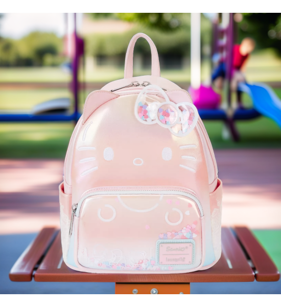 Loungefly: Hello Kitty 50th Anniversary Clear And Cute Cosplay Mini Backpack