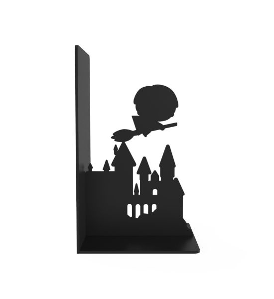 Harry Potter: Hogwarts Chibi Metal Bookend