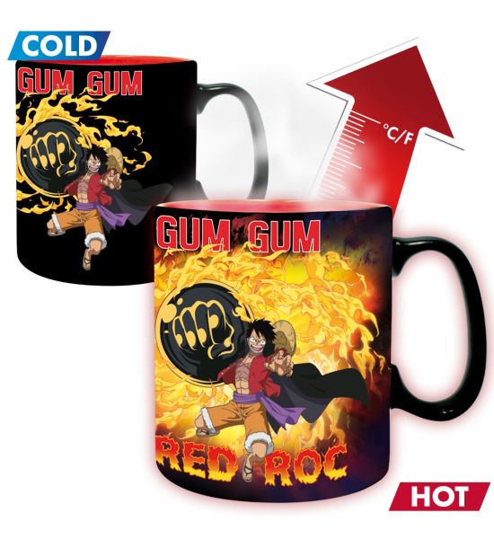 One Piece: Luffy vs Kaidou Heat Change Mug