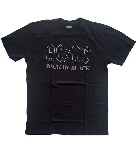 AC/DC: Back In Black - Black T-Shirt