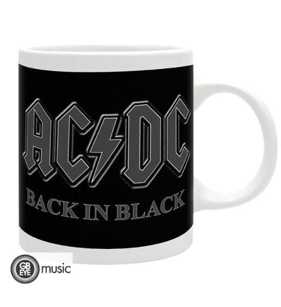 AC/DC: Back In Black Subli Mug (320ml)