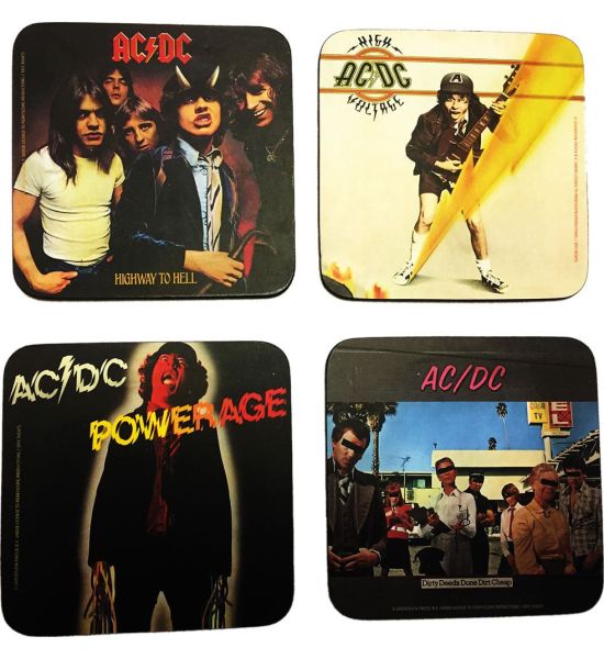 AC/DC: Coaster Pack (4) Preorder