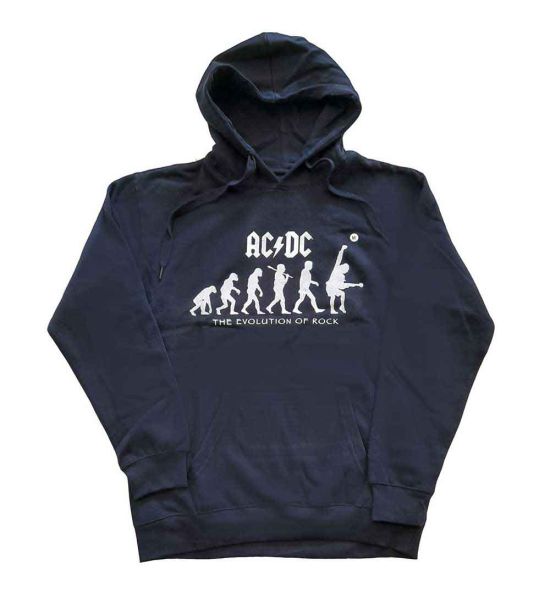 AC/DC: Evolution of Rock - Navy Blue Pullover Hoodie