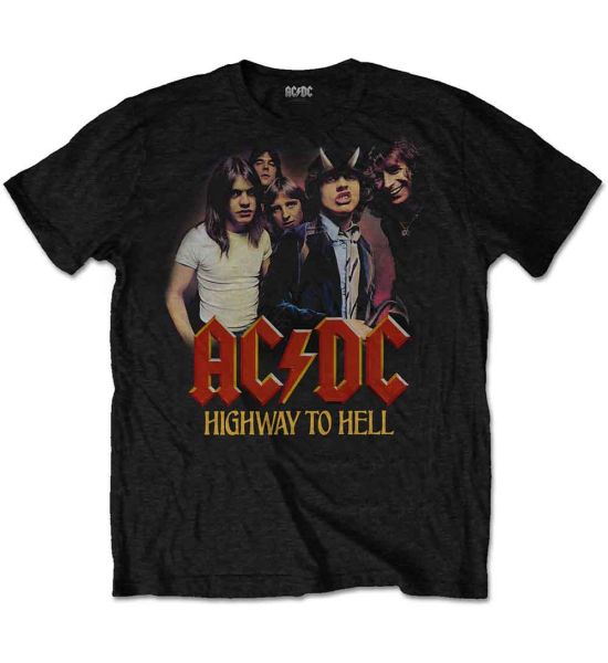 AC/DC: H2H Band - Black T-Shirt