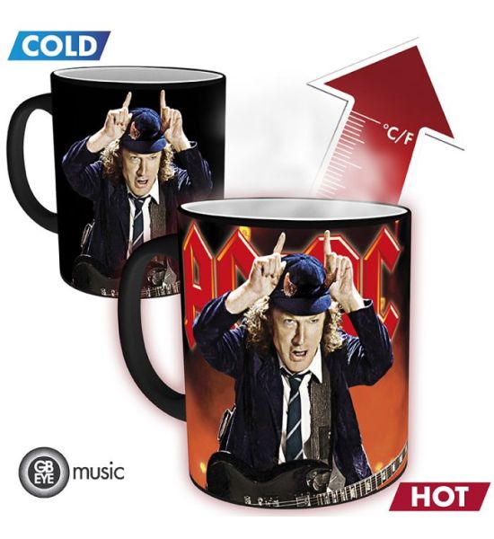 AC/DC: Live Heat Change Mug (320ml)