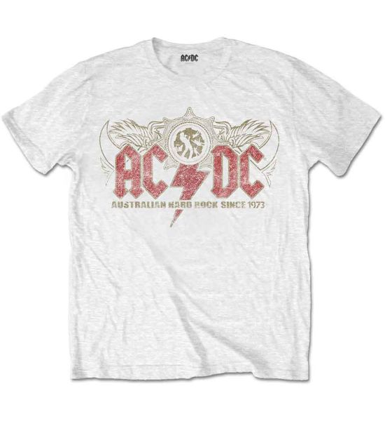 AC/DC: Oz Rock - White T-Shirt