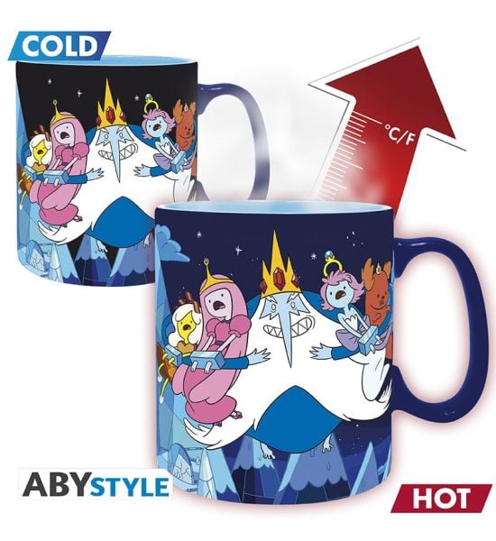 Adventure Time: Ice King & Princesses Heat Change Mug Preorder