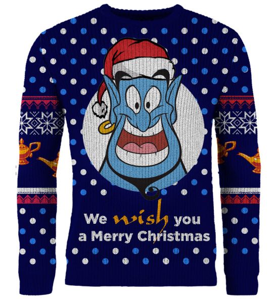 Aladdin: We WISH You A Merry Christmas Ugly Christmas Sweater