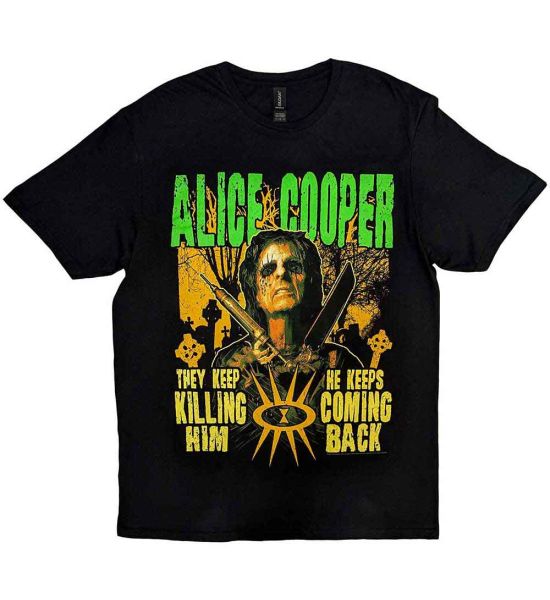 Alice Cooper: Graveyard - Black T-Shirt