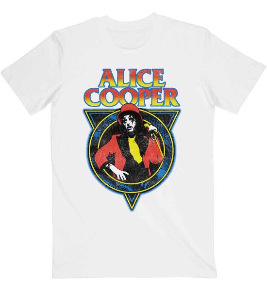 Alice Cooper: Snakeskin - White T-Shirt