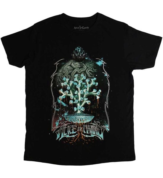 Alice In Chains: Spore Planet - Black T-Shirt