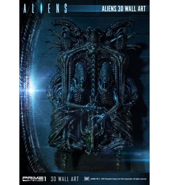 Aliens: 3D Wall Art (32cm x 50cm) Preorder