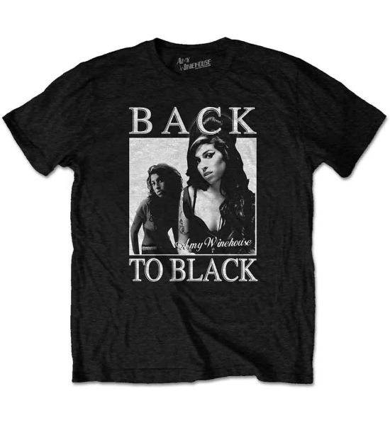 Amy Winehouse: Back to Black - Black T-Shirt