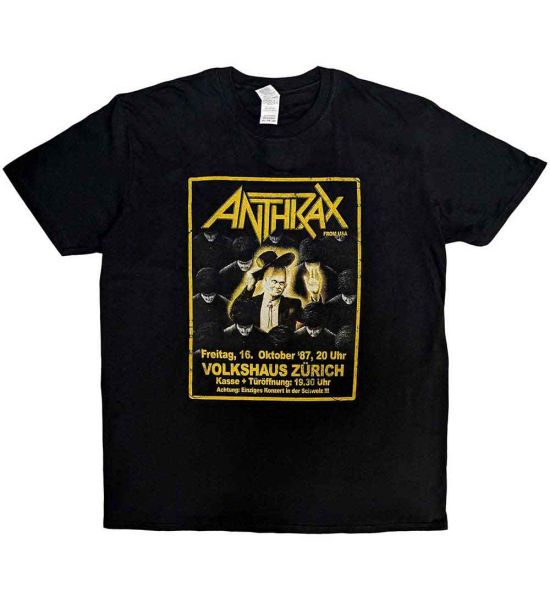 Anthrax: Among The Living New - Black T-Shirt