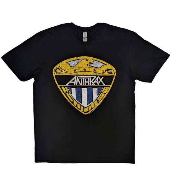 Anthrax: Eagle Shield - Black T-Shirt