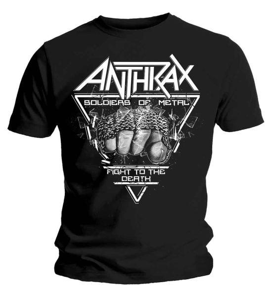 Anthrax: Soldier of Metal FTD - Black T-Shirt