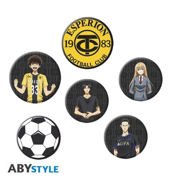 Ao Ashi: Characters Badge Pack