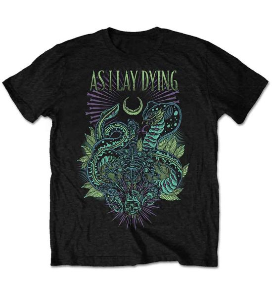 As I Lay Dying: Cobra - Black T-Shirt