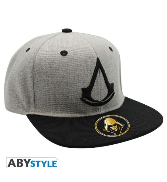 Assassin's Creed: Crest Snapback Cap - Grey Preorder