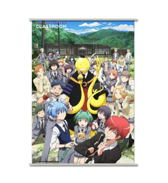 Assassination Classroom: Koro & Students Wallscroll (90cm x 60cm)