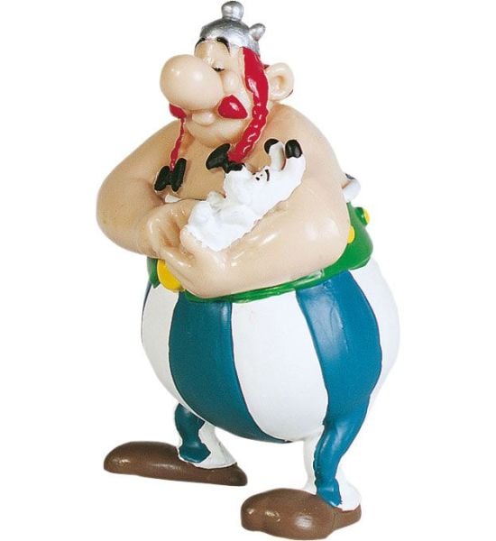 Asterix: Obelix with Dogmatix Figure (8cm) Preorder