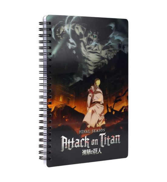 Attack on Titan: 3D-Effect Titan Notebook