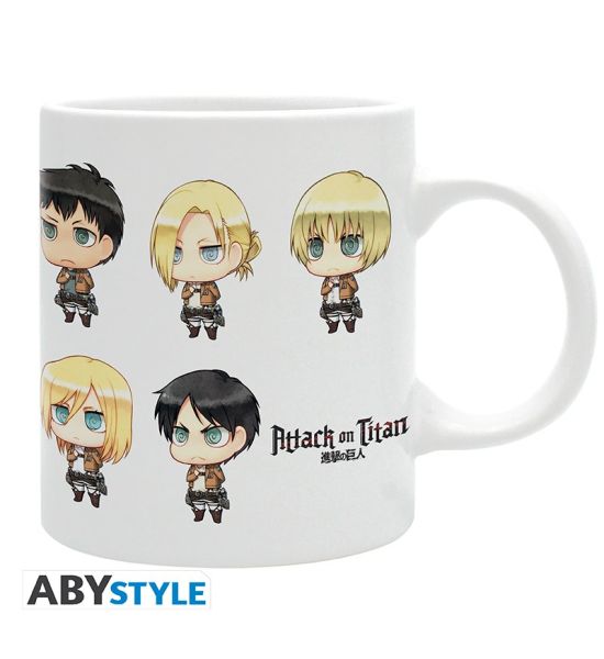 Attack On Titan: All Chibis Mug Preorder