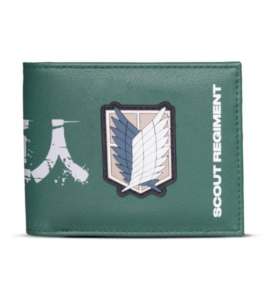 Attack on Titan: Bifold Wallet Graphic Patch