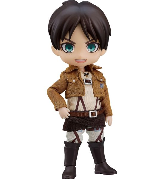 Attack on Titan: Eren Yeager Nendoroid Doll Action Figure (14cm) Preorder