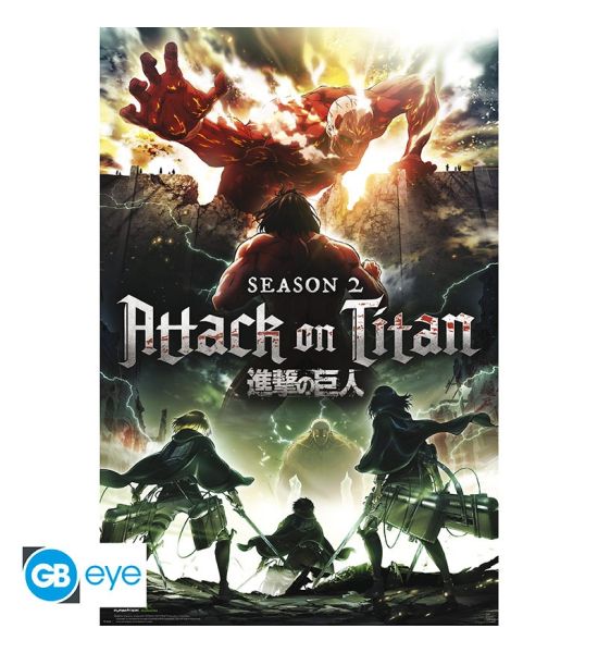 Attack on Titan: Key Art S2 Poster (91.5x61cm)