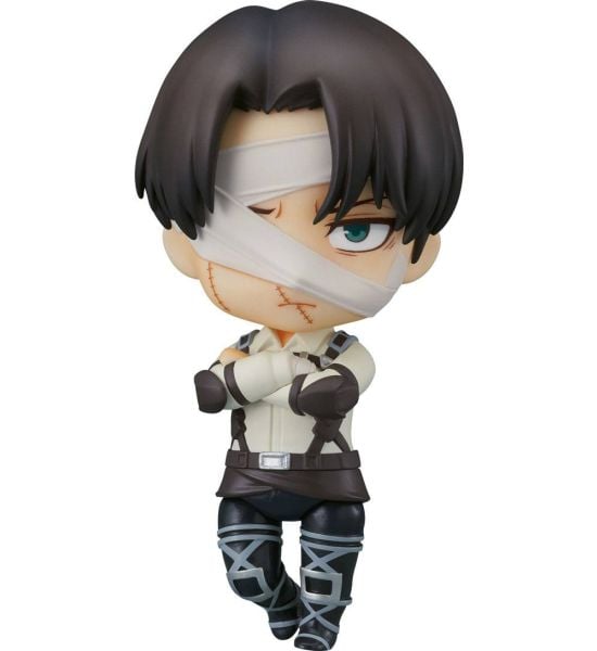 Attack on Titan: Levi Ackerman Nendoroid Action Figure (10cm)