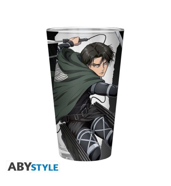 Attack On Titan: Levi S4 Large Glass (400ml)