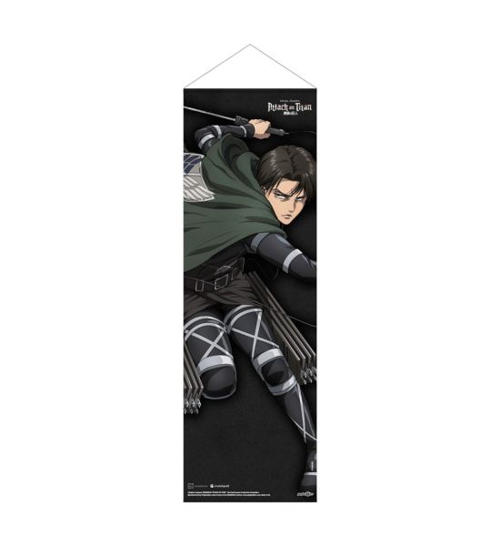 Attack on Titan: Levi Slim Wallscroll (30x90cm) Preorder