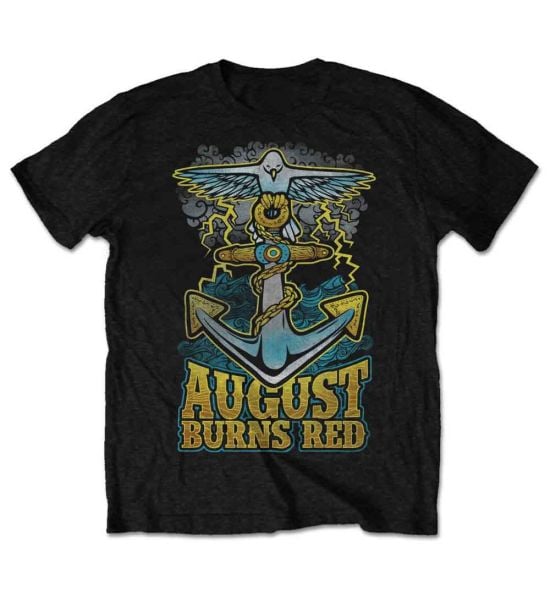 August Burns Red: Dove Anchor - Black T-Shirt