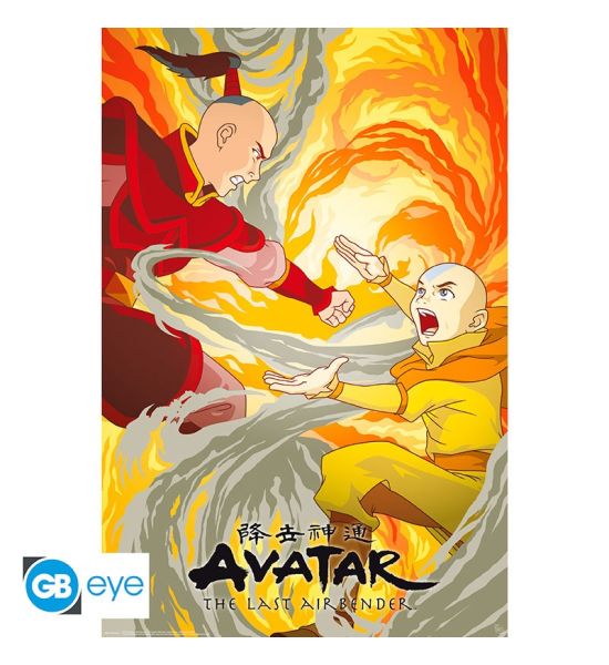 Avatar: Aang vs Zuko Poster (91.5x61cm)