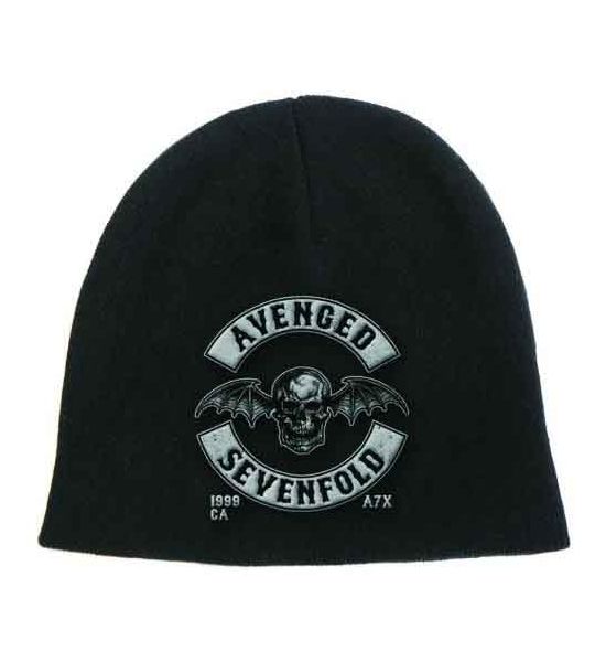 Avenged Sevenfold: Death Bat Crest - Black Beanie Hat Preorder