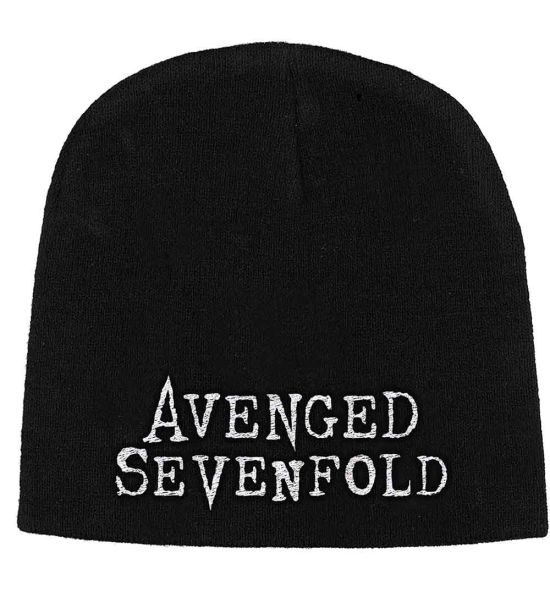 Avenged Sevenfold: Logo - Black Beanie Hat Preorder