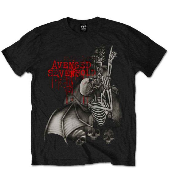 Avenged Sevenfold: Spine Climber - Black T-Shirt