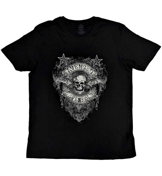 Avenged Sevenfold: Stars Flourish - Black T-Shirt