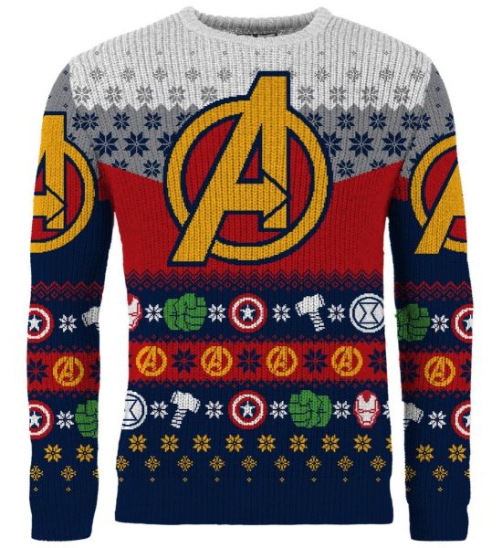 Avengers: Assemble Knitted Ugly Christmas Sweater/Jumper