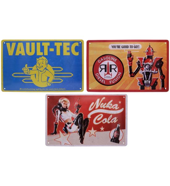 Fallout: Tin Sign Set