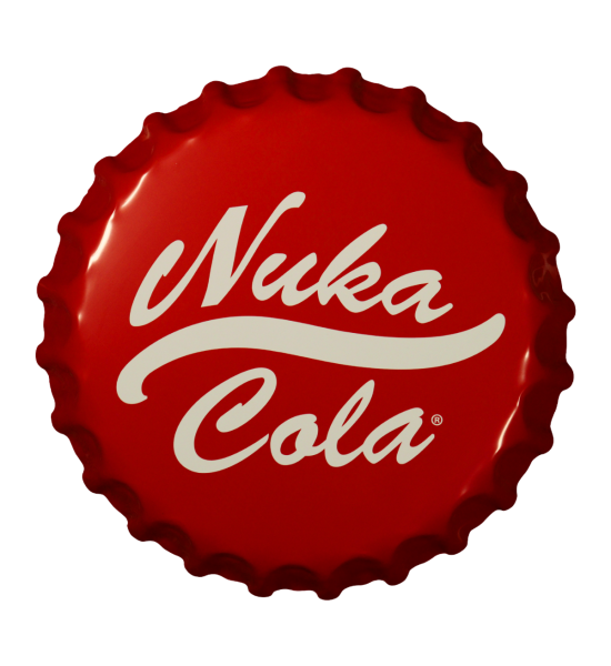 Fallout: Nuka-Cola Bottle Cap Tin Sign Preorder