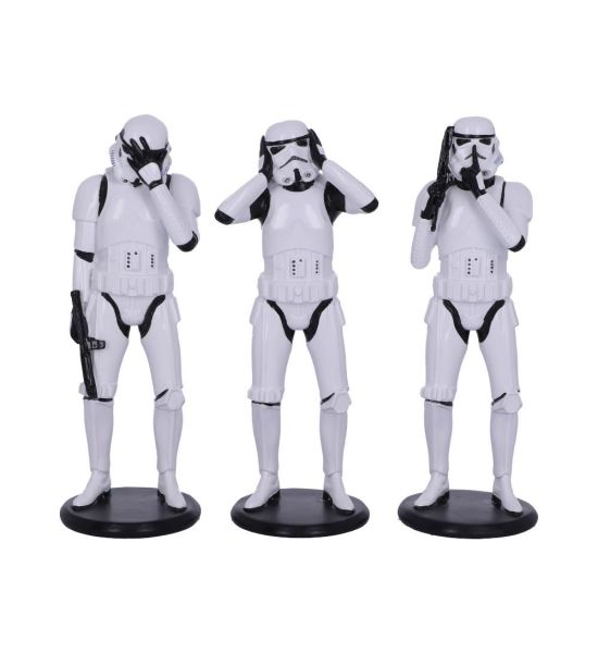 Three Wise Stormtrooper Figurines