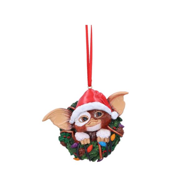 Gremlins: Gizmo In Wreath Hanging Ornament Preorder