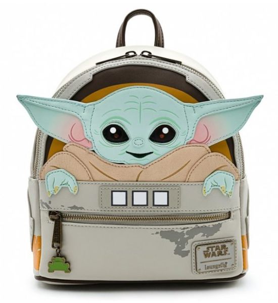 Star Wars: The Mandalorian The Child/Baby Yoda Cradle Loungefly Mini Backpack