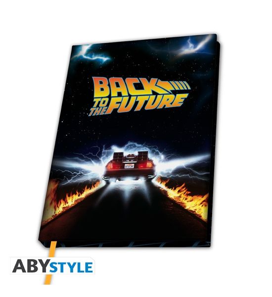 Back To The Future: Delorean A5 Notebook