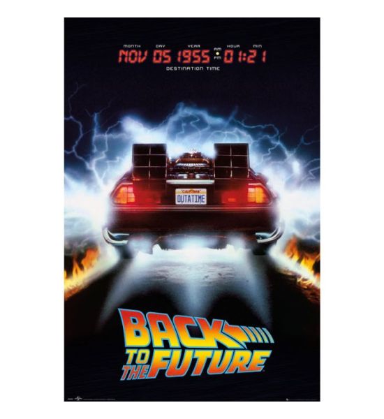 Back To The Future: Delorean Maxi Poster (91.5x61cm)