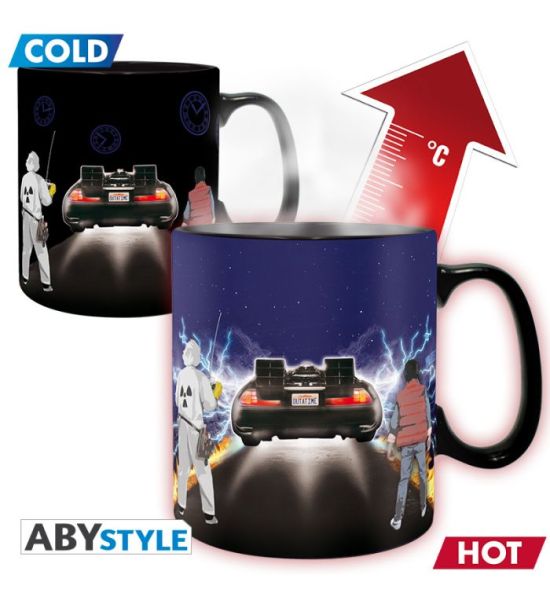 Back To The Future: Time Machine Heat Change Mug Preorder