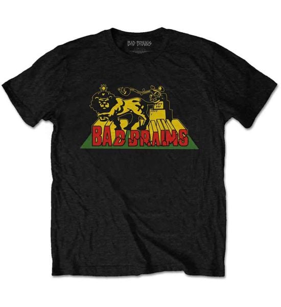 Bad Brains: Lion Crush - Black T-Shirt